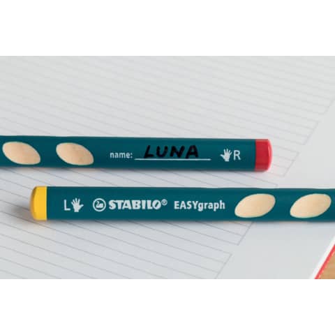 Matite Stabilo Easygraph HB mina 3,15 mm 321/HB-6